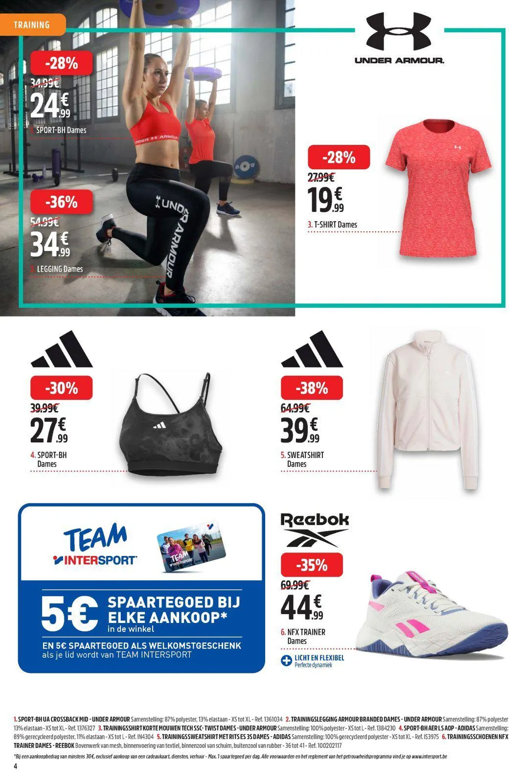 Intersport folder tot 24.03.2024 van 20 maart tot 24 maart 2024 - folder pagina 4