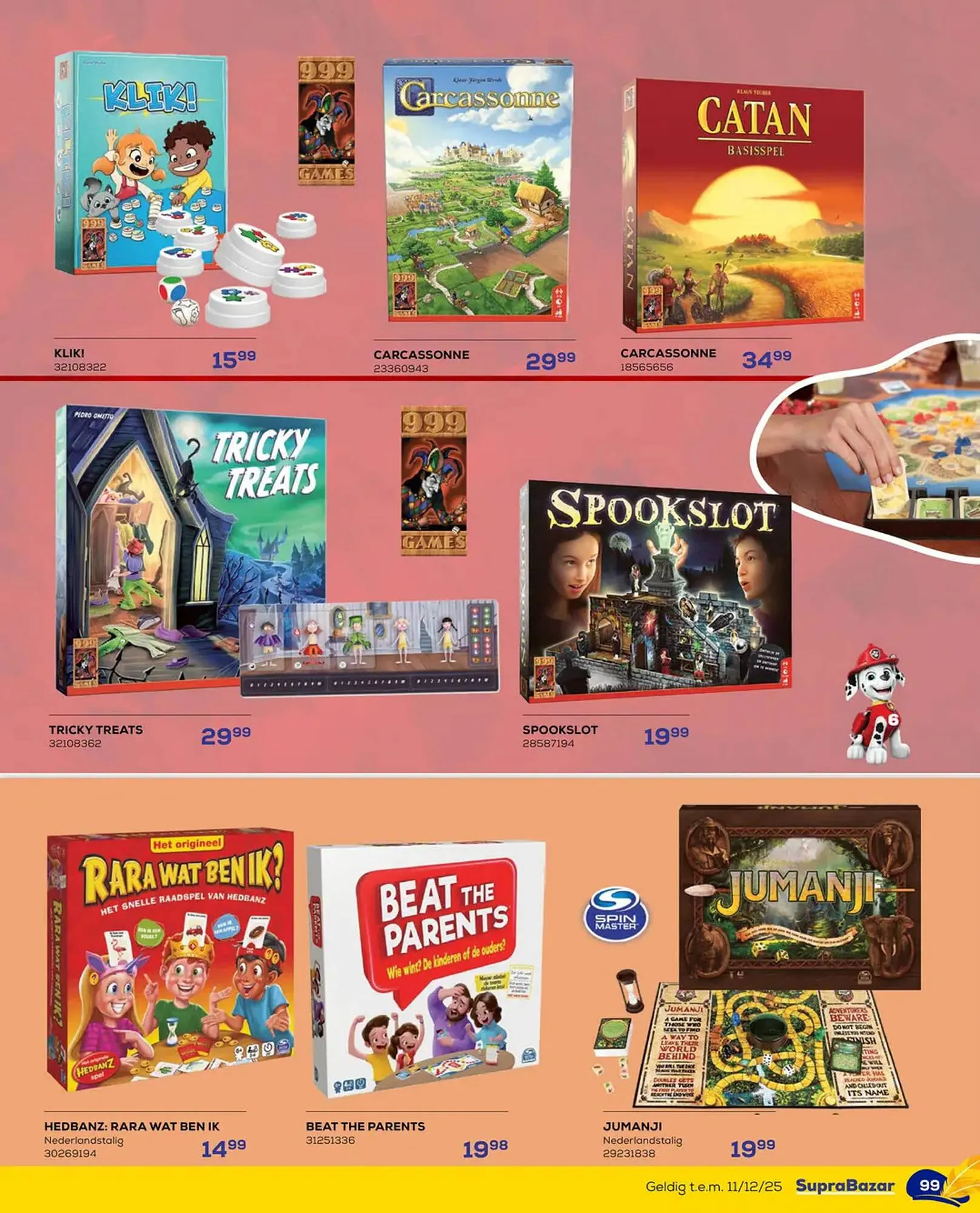 Supra Bazar folder van 24 oktober tot 11 december 2025 - folder pagina 99