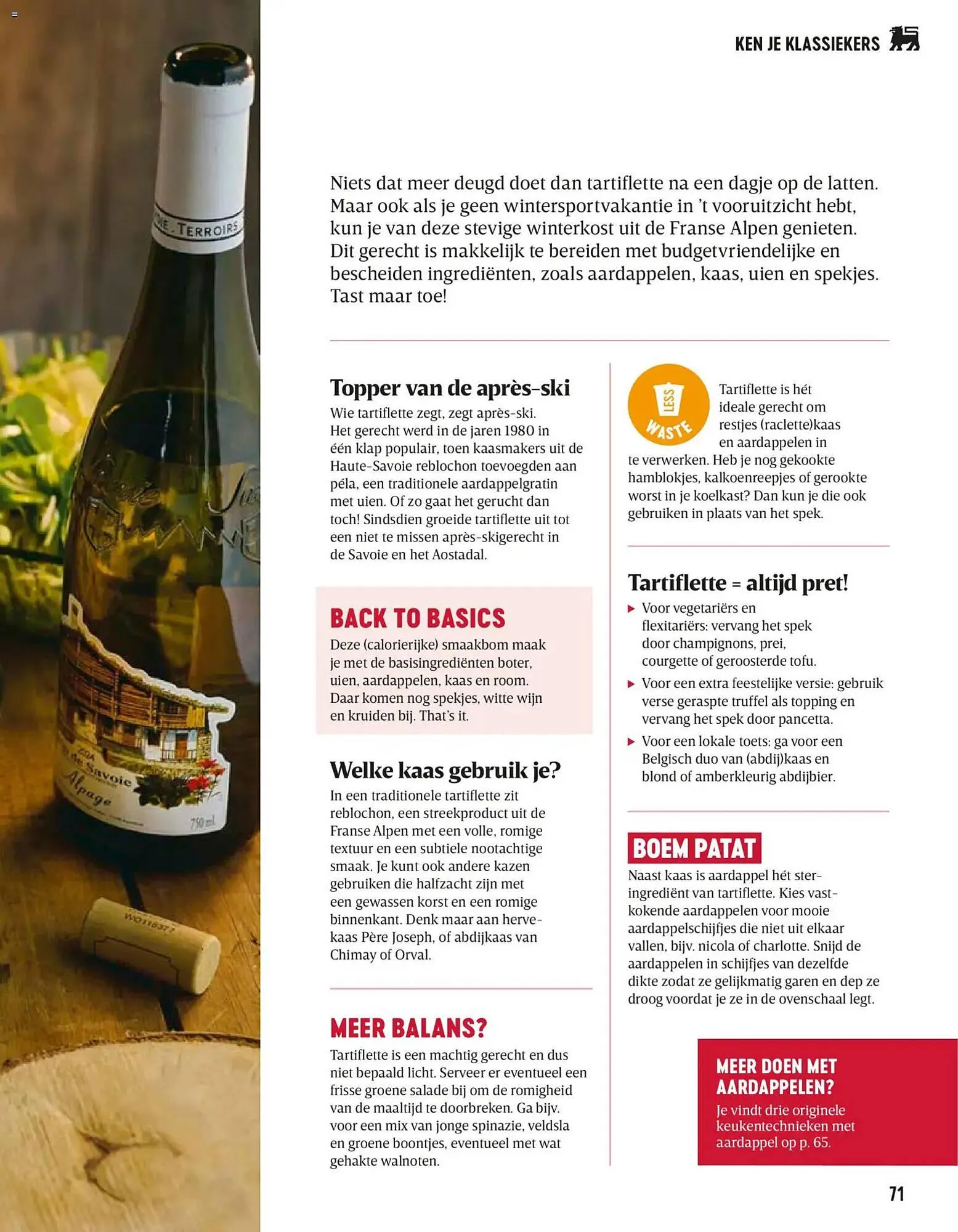 Delhaize magazine van 23 januari tot 31 maart 2026 - folder pagina 71