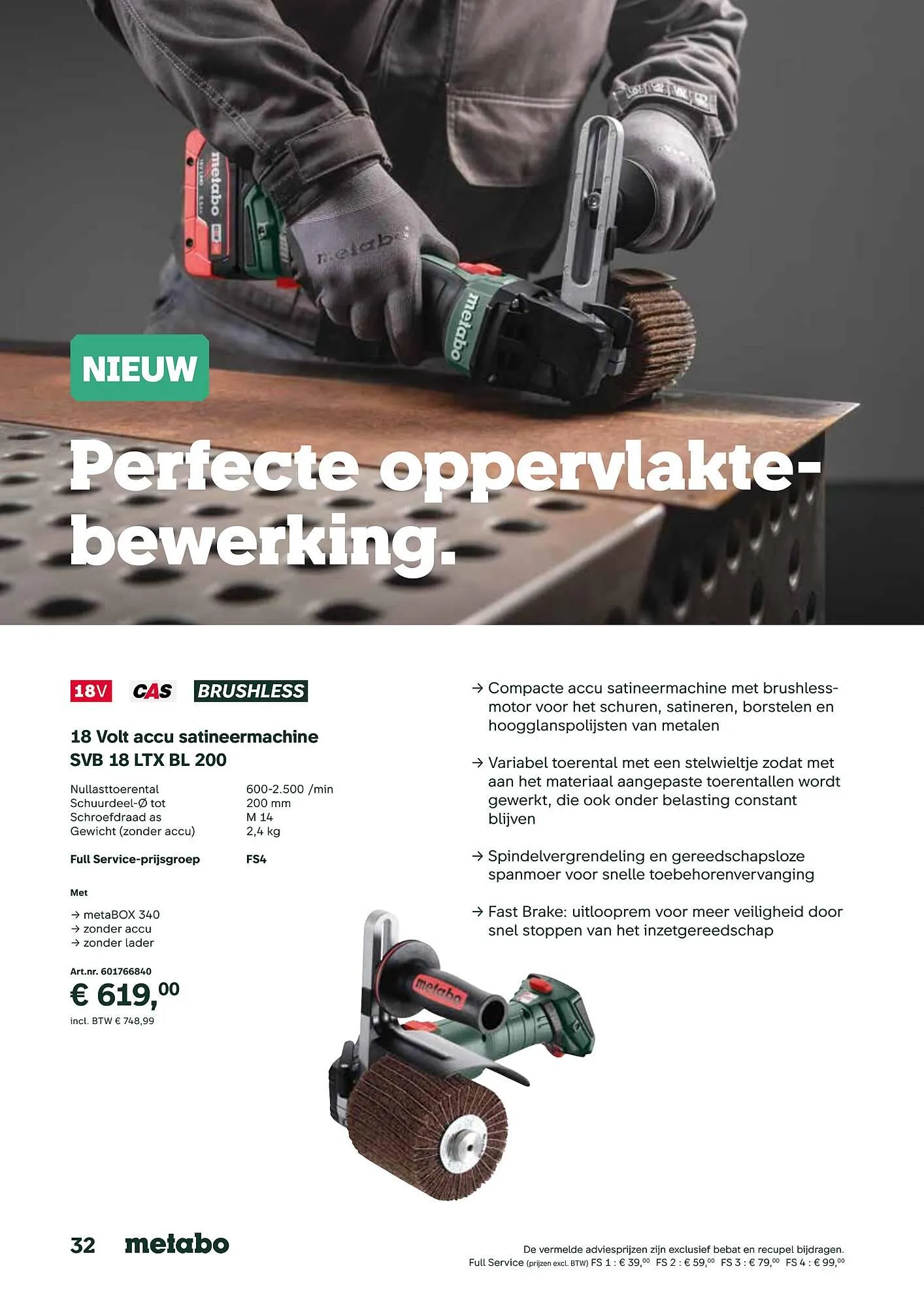 Metabo folder van 17 september tot 31 maart 2026 - folder pagina 32