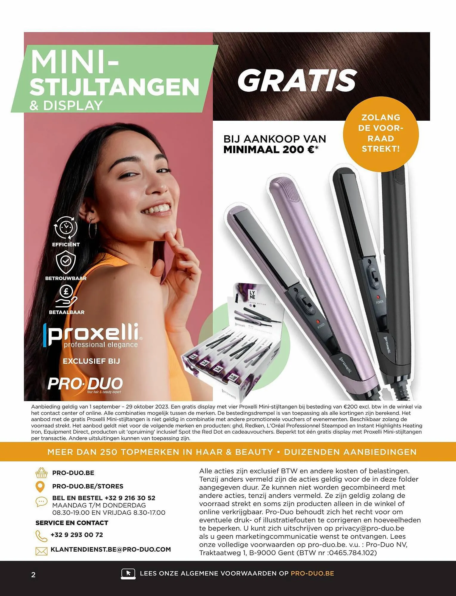 Pro-Duo folder van 1 september tot 29 oktober 2023 - folder pagina 2