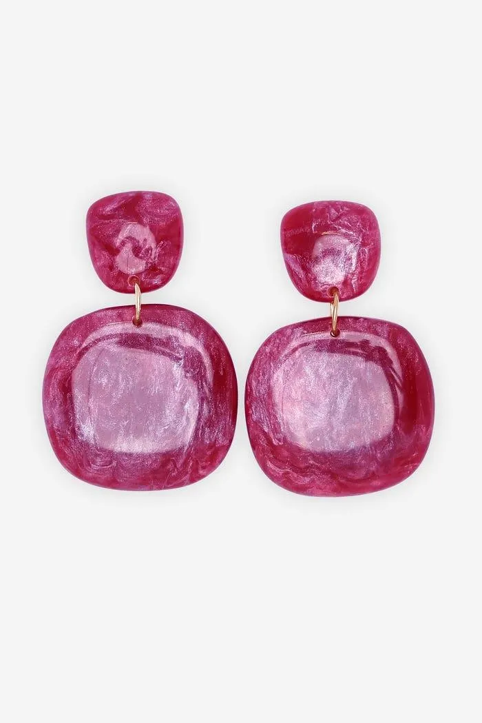 Oorbellen platte keien