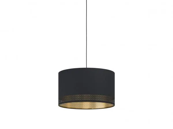 Hanglamp ESTEPERRA smal - Zwart/goud