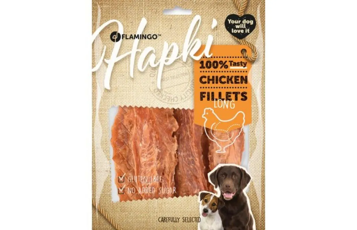 HAPKI KIPPENFILLETS LANG 400G