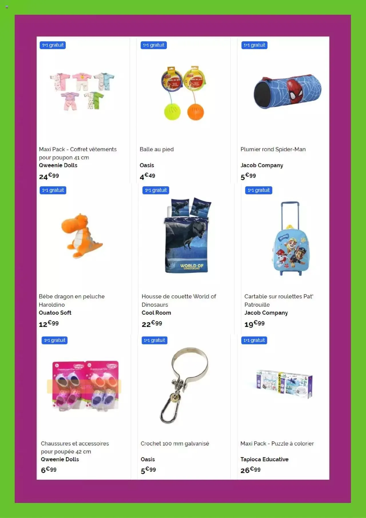 Maxi Toys folder / publicité van 1 augustus tot 31 december 2023 - folder pagina 2