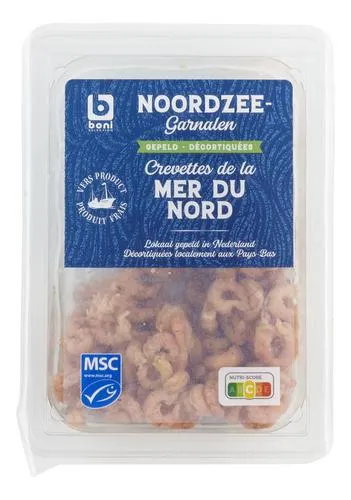Crevettes gris pelé