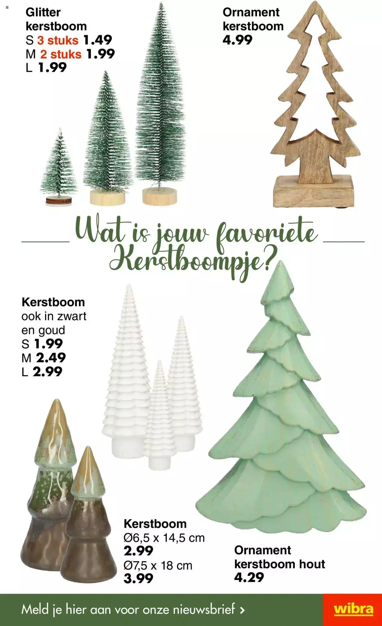Wibra KERST: inspiratie special van 1 november tot 31 december 2023 - folder pagina 3