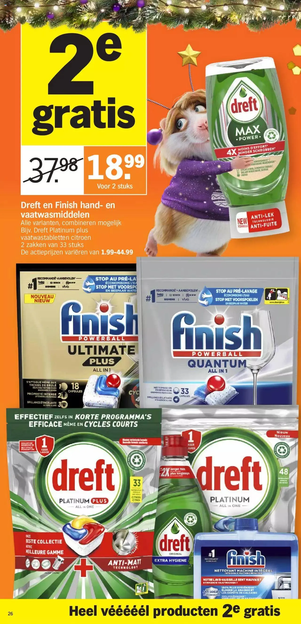 Albert Heijn folder week / de la semaine 50 van 17 december tot 31 december 2023 - folder pagina 26