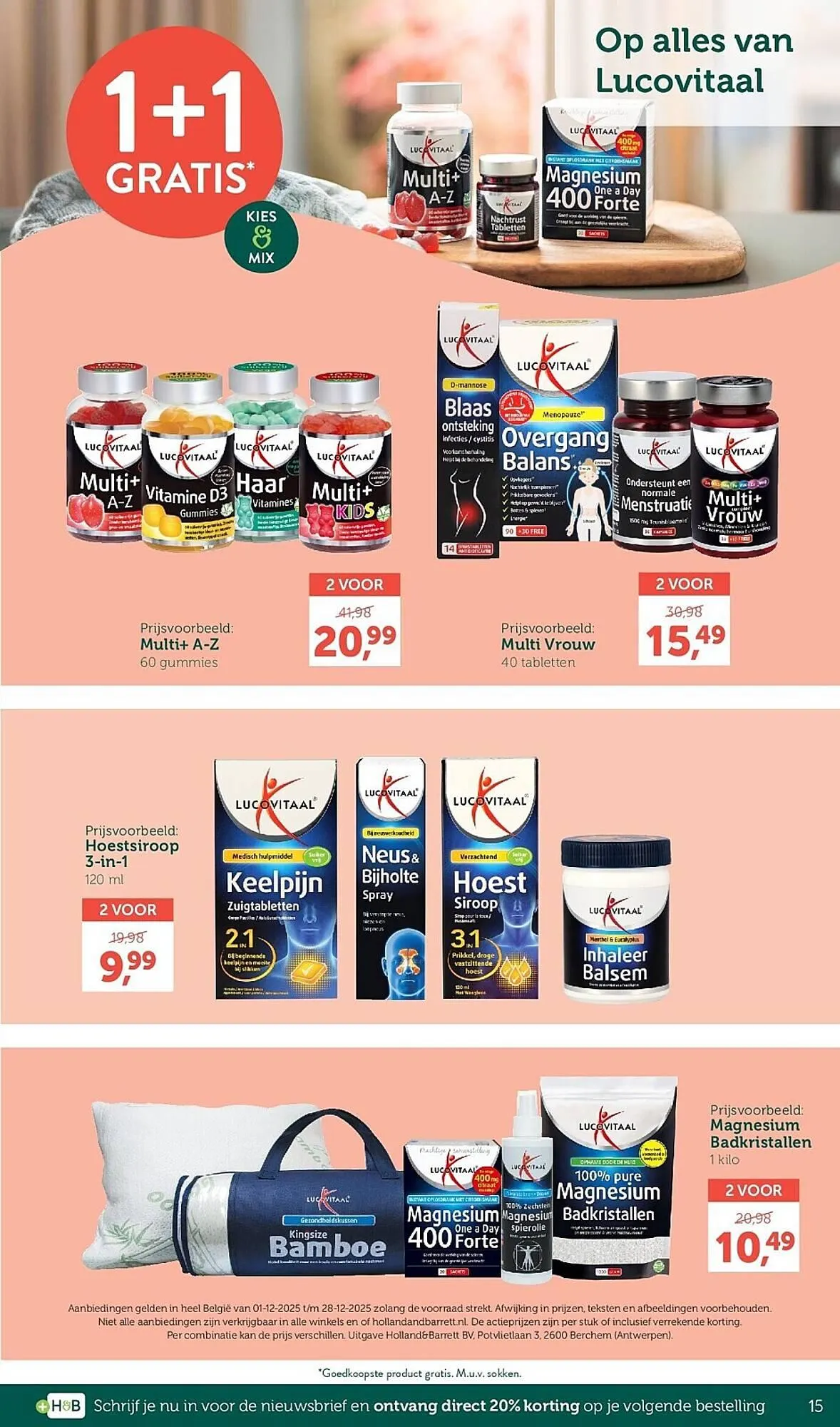 Holland & Barrett folder van 8 december tot 14 december 2025 - folder pagina 15