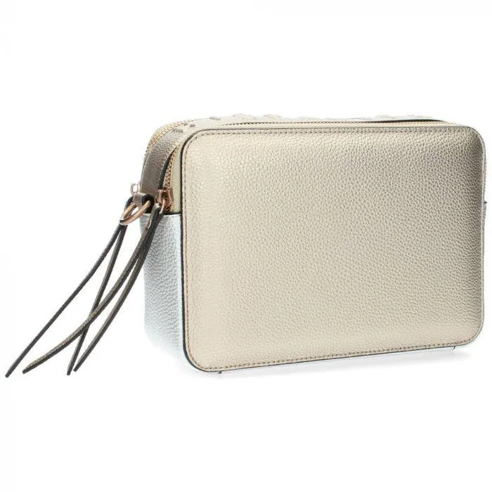 Metallic bronzen crossbody