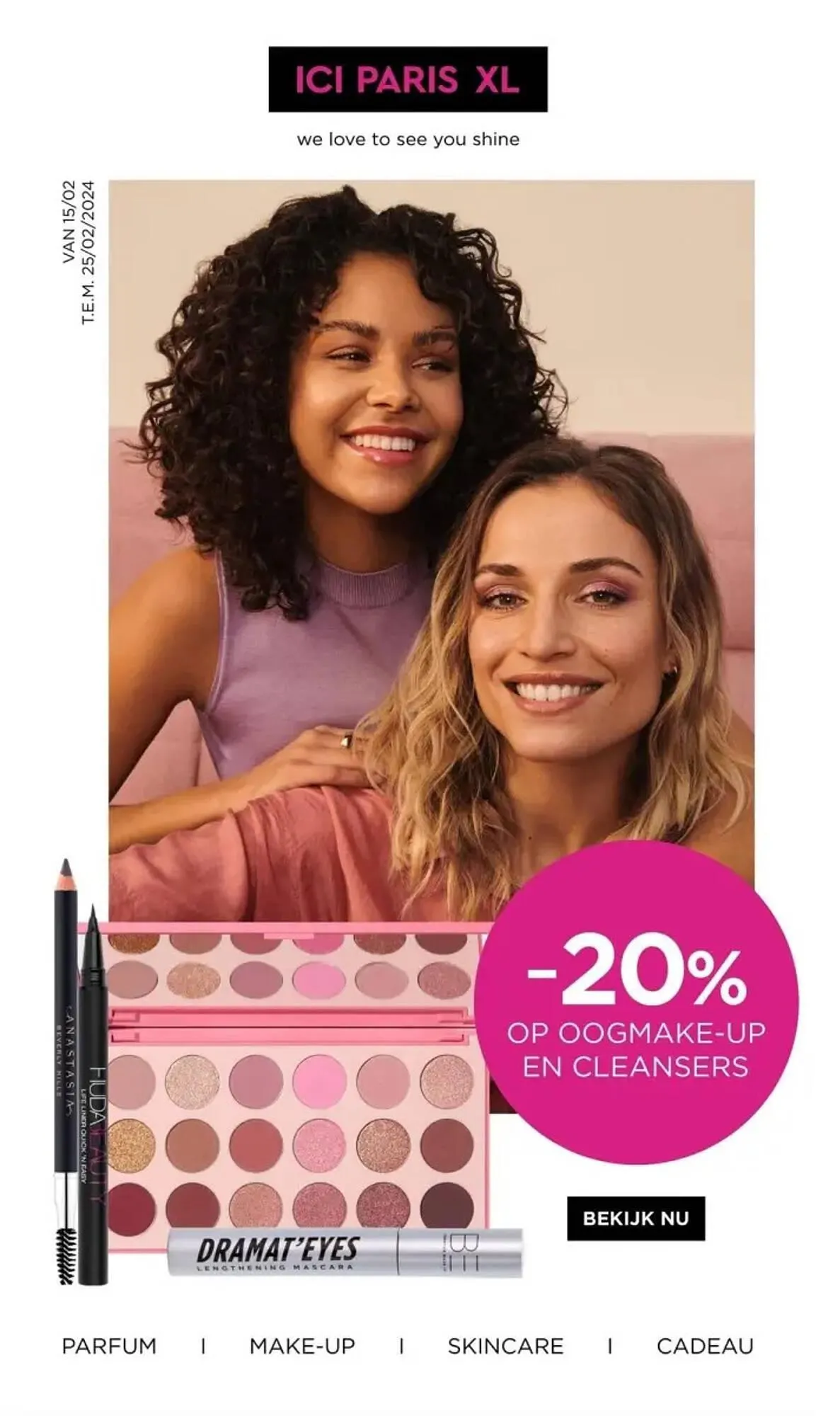 ICI PARIS XL folder van 15 februari tot 25 februari 2024 - folder pagina 1