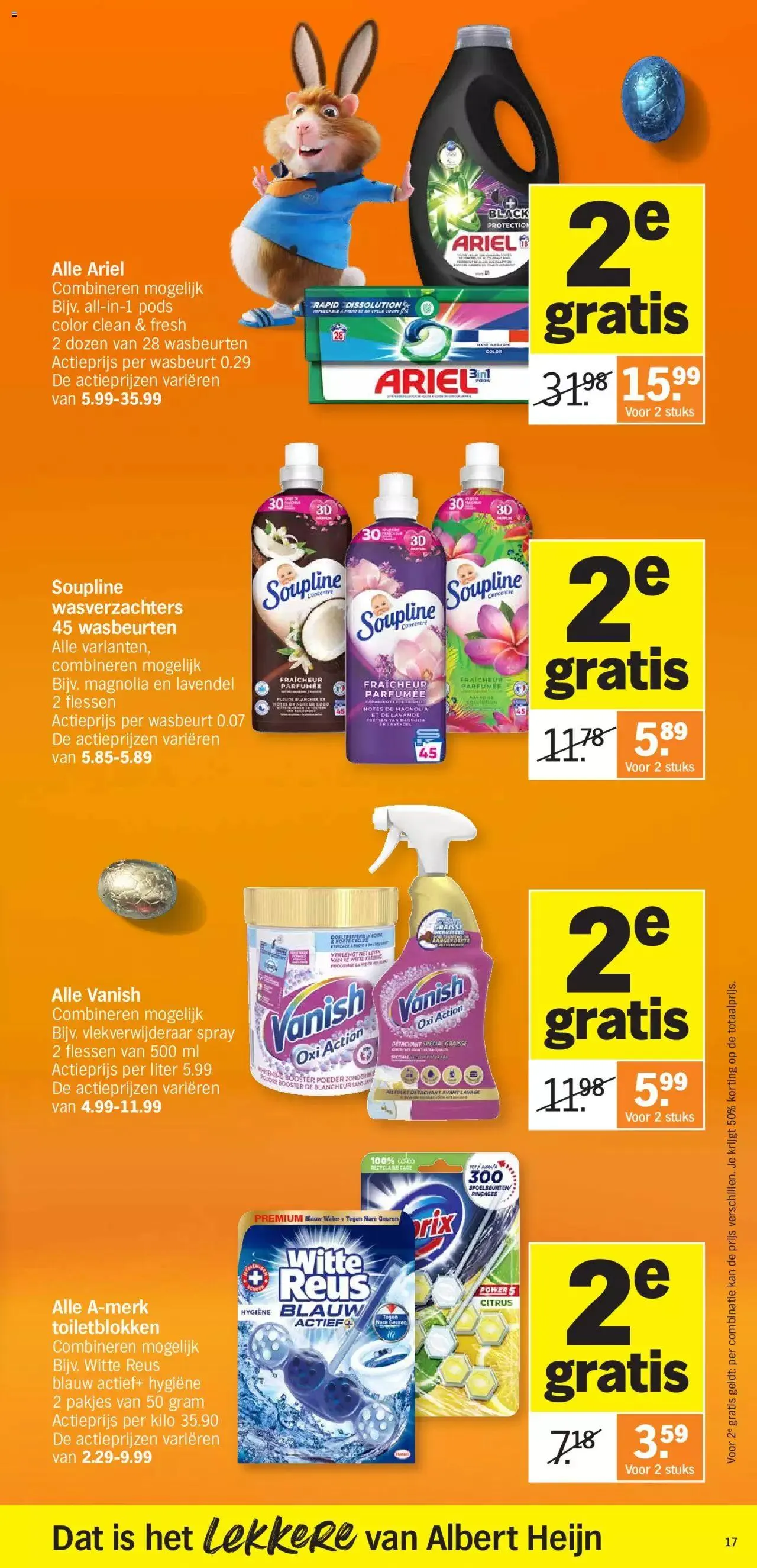 Albert Heijn folder week / de la semaine 13 van 1 april tot 1 april 2024 - folder pagina 17