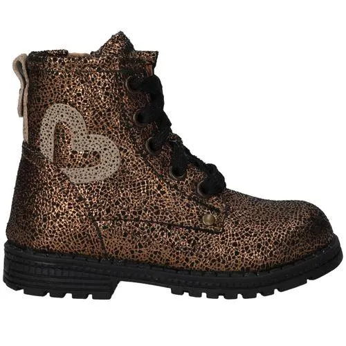 IK-KE Veterboots Bruin Meisjes