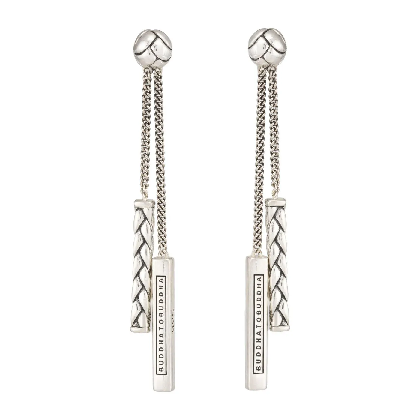 George 925 Sterling Zilveren Oorhangers BTB448one