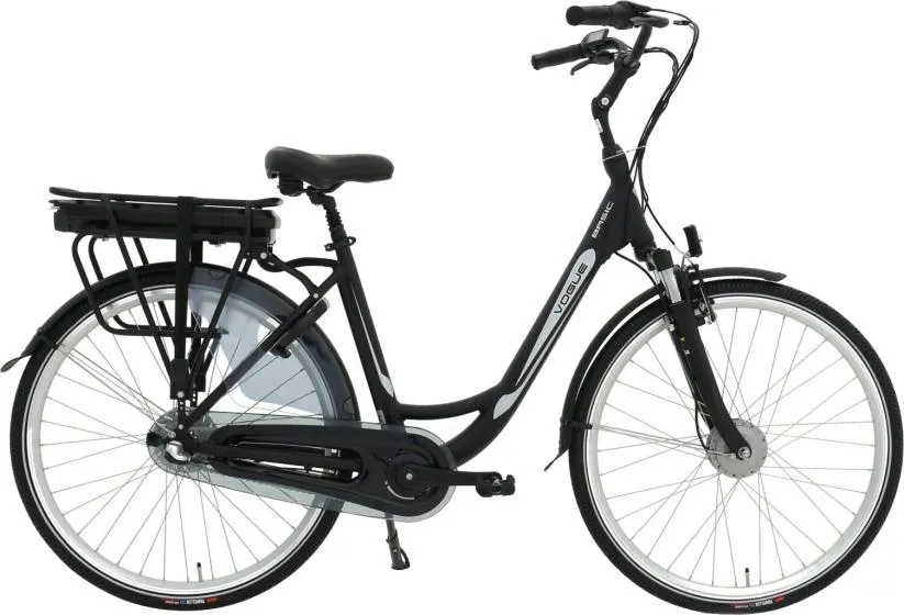 Vogue Basic 576Wh 28 Inch Dames 7V Rollerbrake Matzwart/Zwart