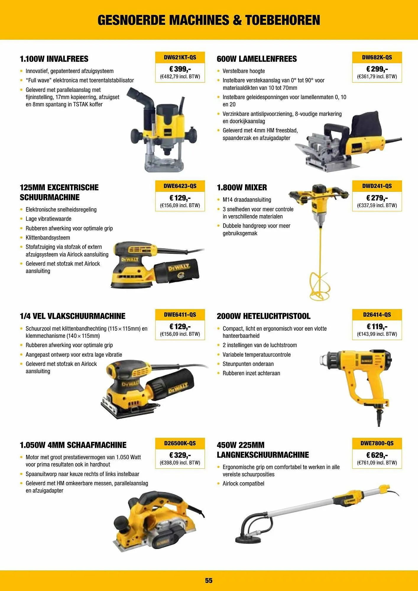 DeWALT folder van 3 september tot 30 september 2023 - folder pagina 55