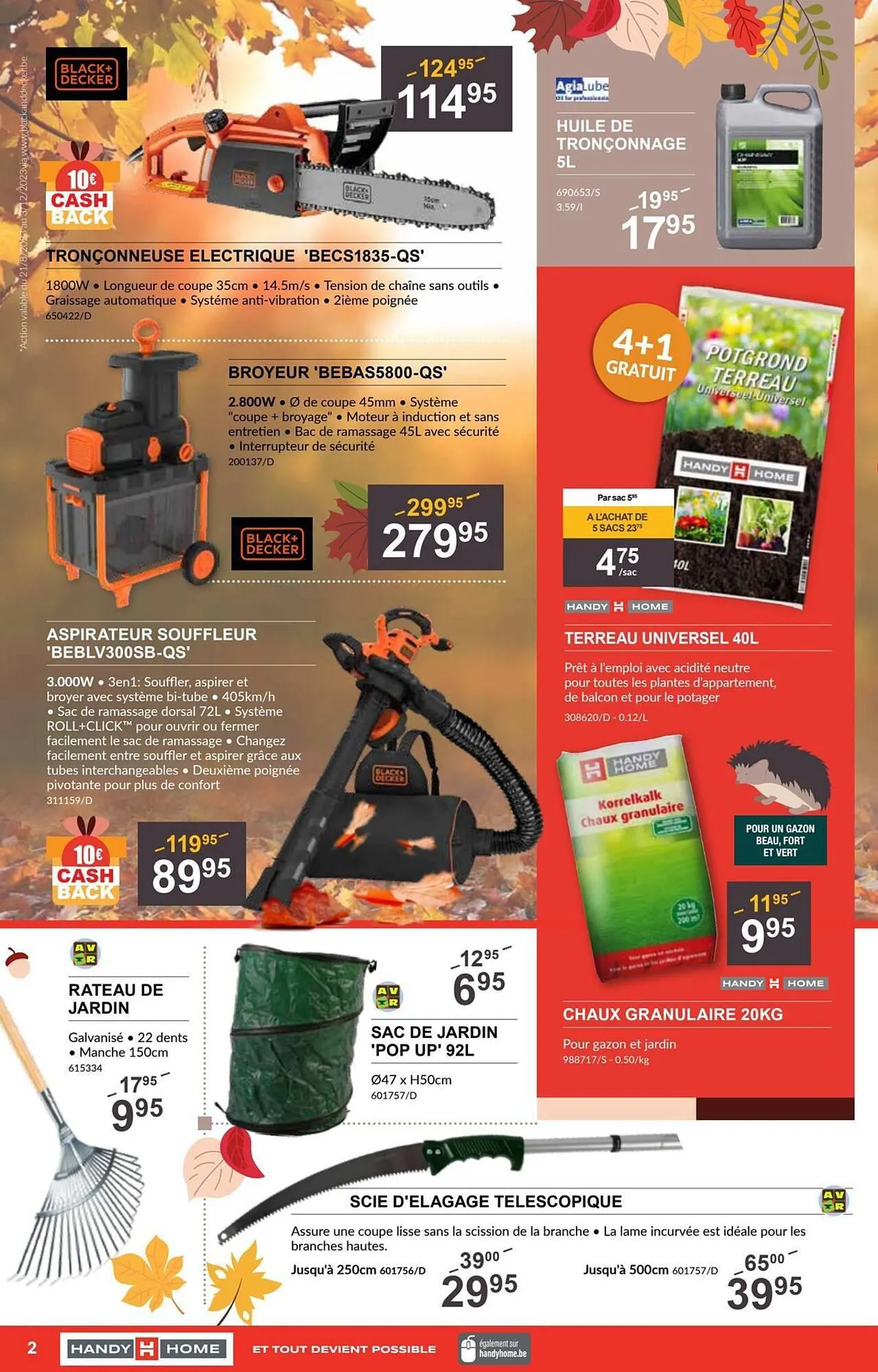 HandyHome folder van 4 oktober tot 29 oktober 2023 - folder pagina 2