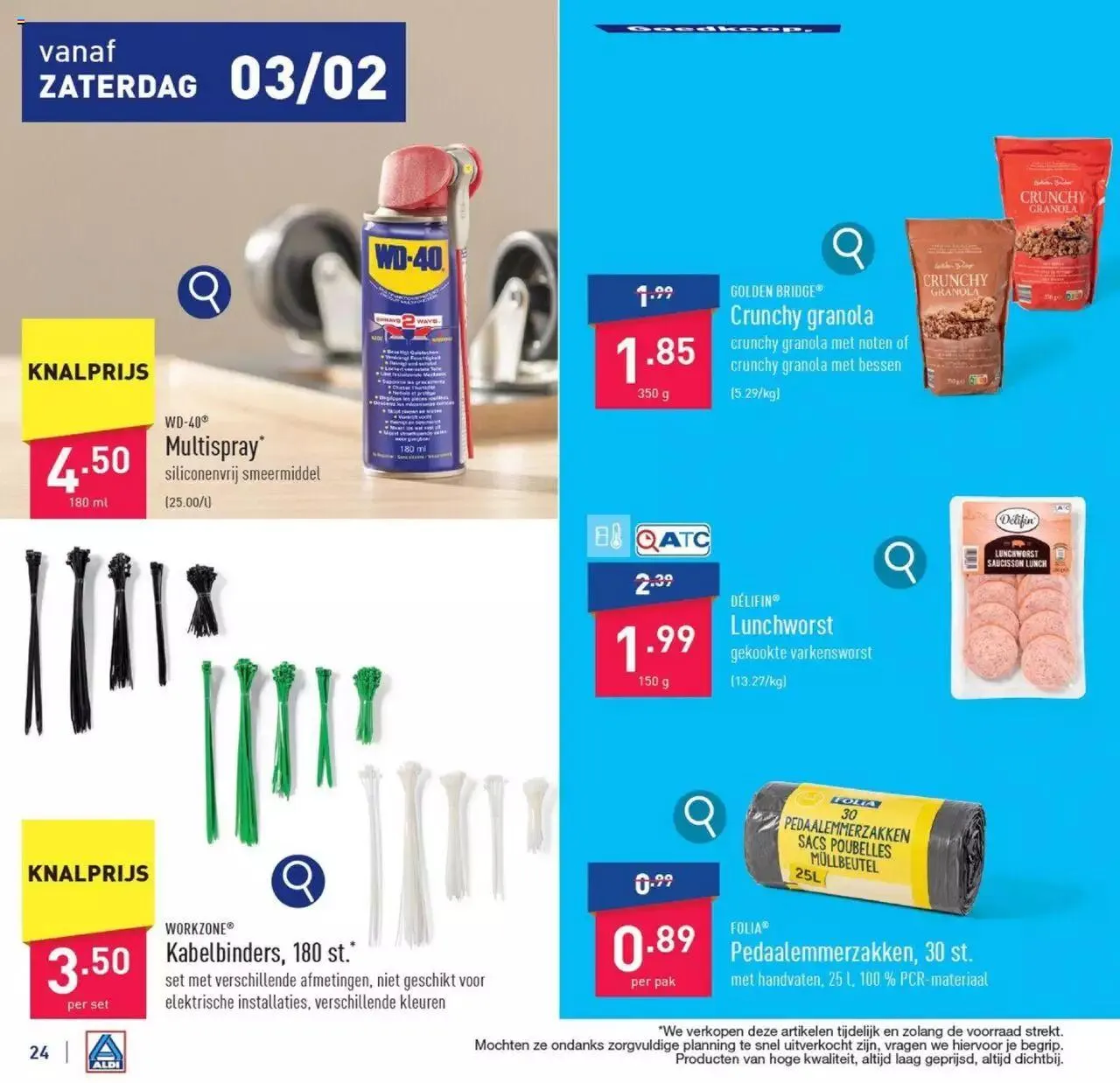 Aldi - ALDI-folder van volgende week van 3 februari tot 27 januari 2024 - folder pagina 24