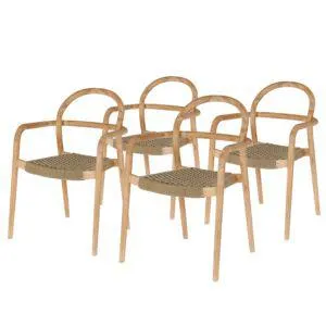 Tuinstoel Sheryl (set van 4)