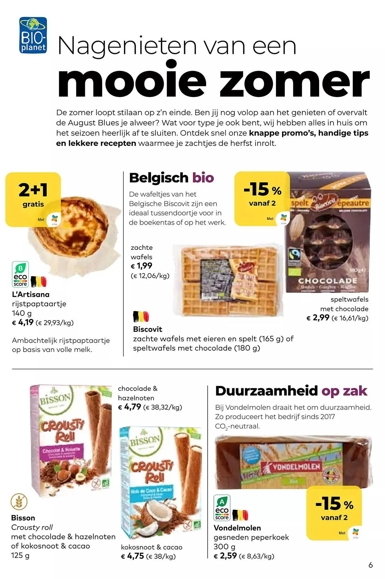Bio Planet Folder van 17 augustus tot 17 augustus 2023 - folder pagina 6