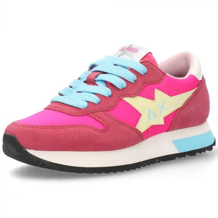 Felroze sneakers Stargirl Solid