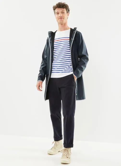 Long Jacket Reflective N - Blauw