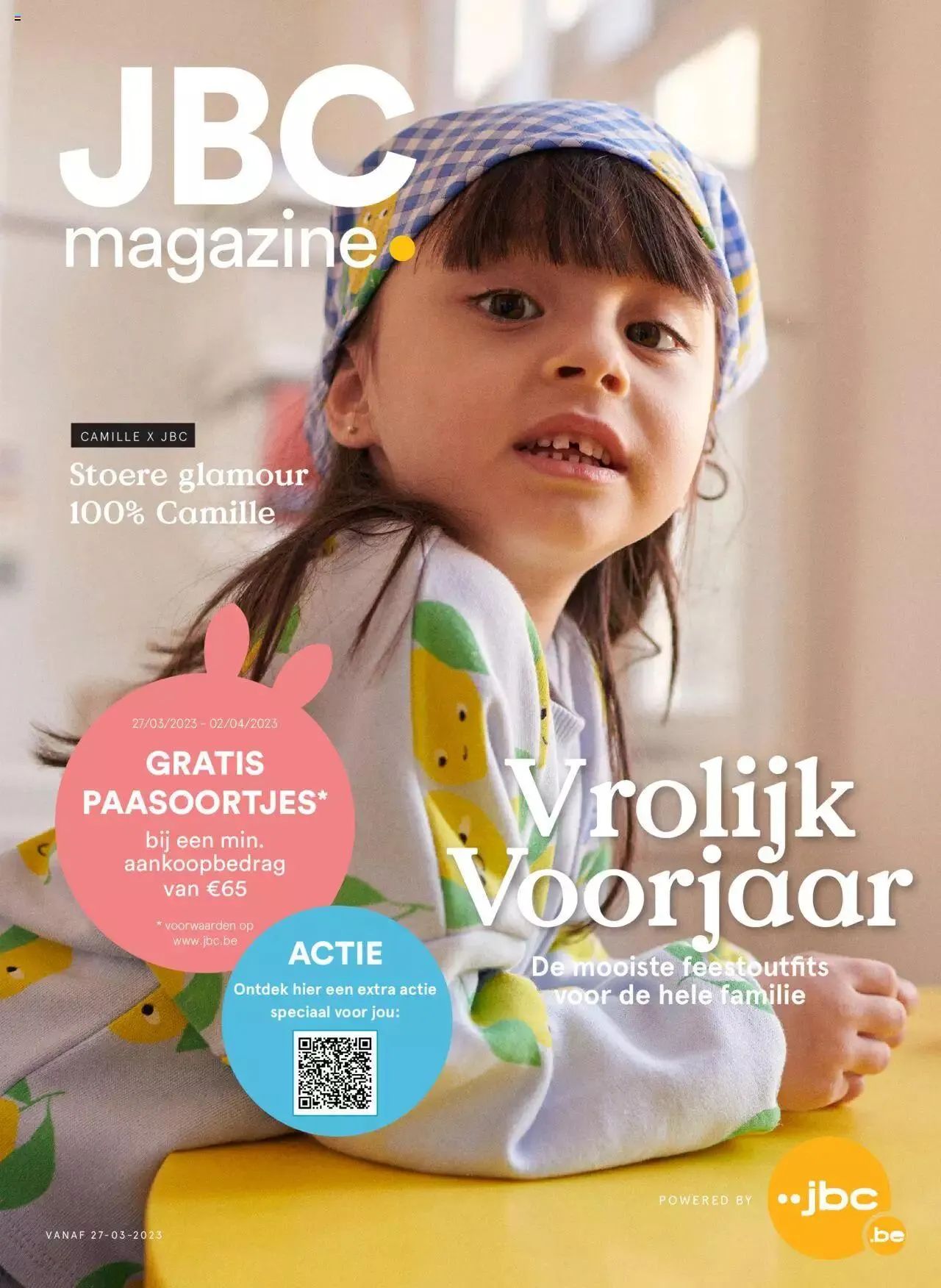 JBC folder / publicité van 30 april tot 31 december 2023 - folder pagina 1