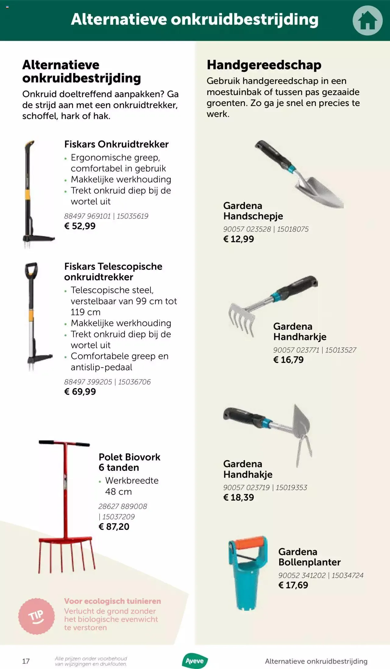Aveve - Gids kweekplezier van 23 maart tot 31 december 2023 - folder pagina 17