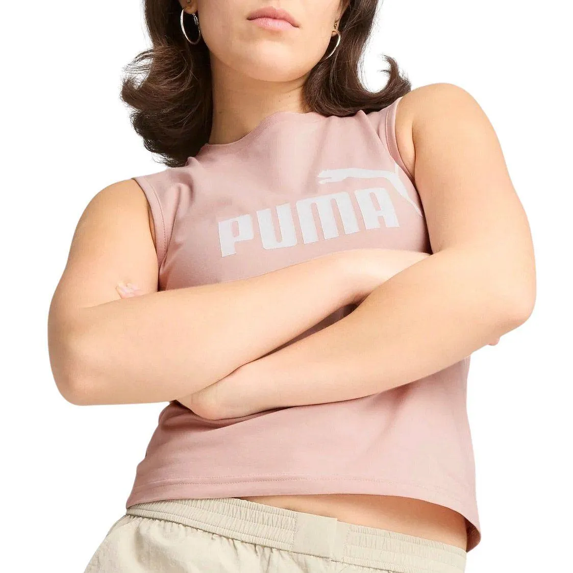 ESS No. 1 Logo Slim Tanktop Dames