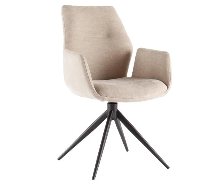 Draaibare armstoel - Toffee beige