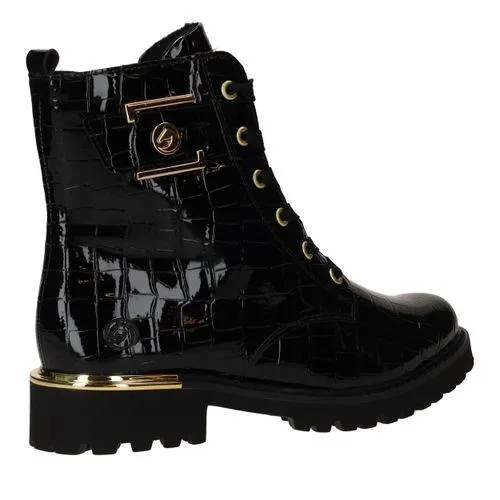 Remonte Veterboots Zwart Dames