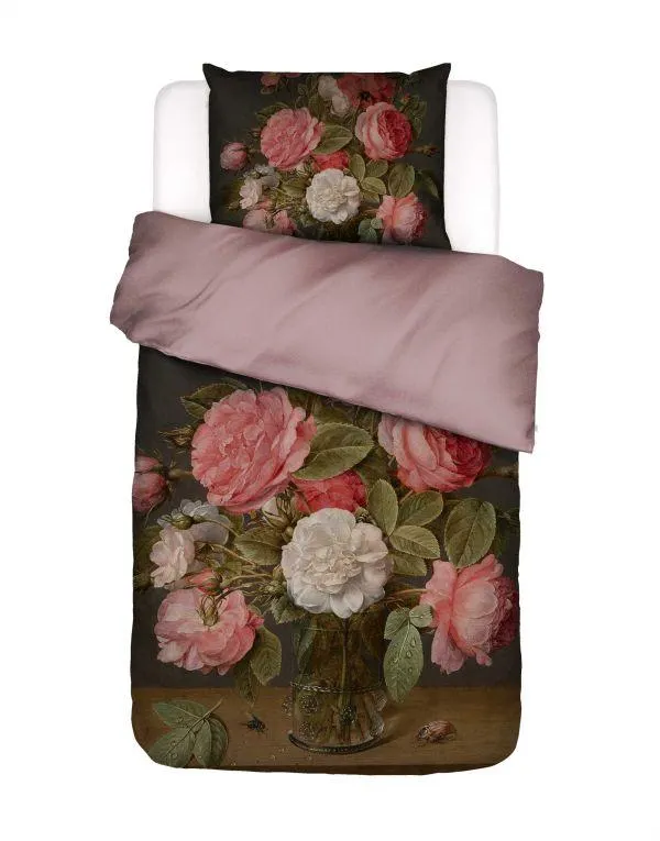 Essenza Rose Delight Woodrose Dekbedovertrek