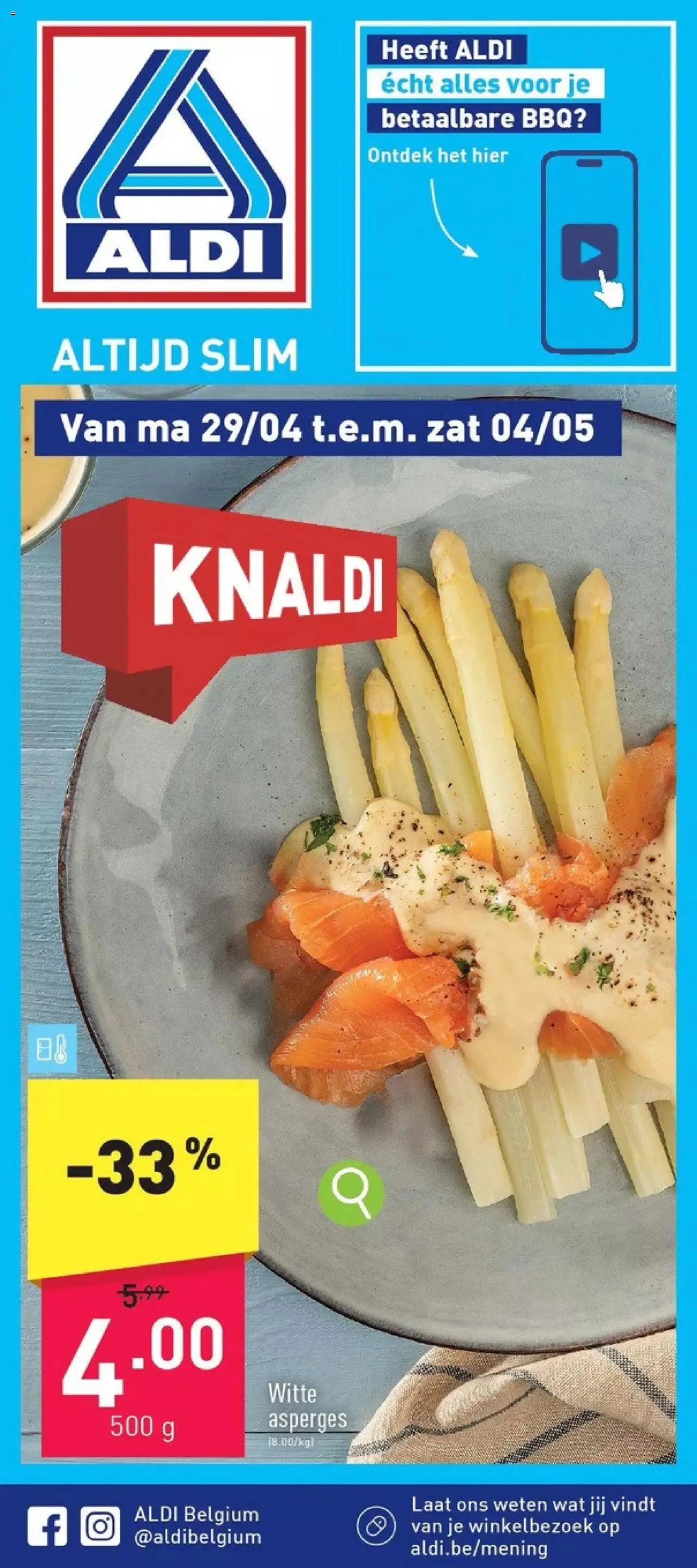 Aldi folder week 18 van 4 mei tot 31 december 2024 - folder pagina 1