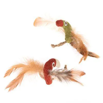 Lot de jouets TIAKI Toucans avec menthe à chat