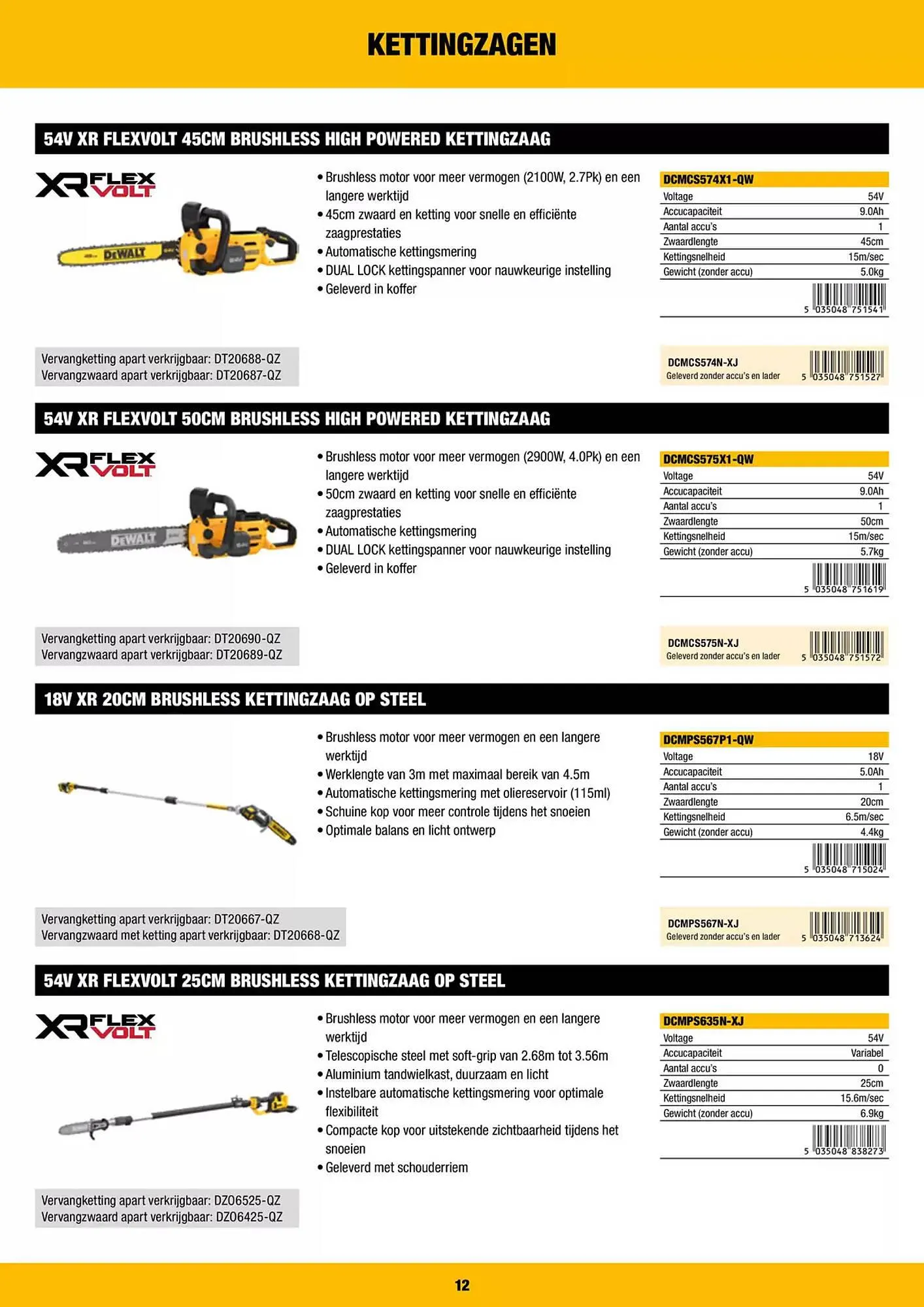 DeWALT folder van 3 februari tot 30 april 2025 - folder pagina 12