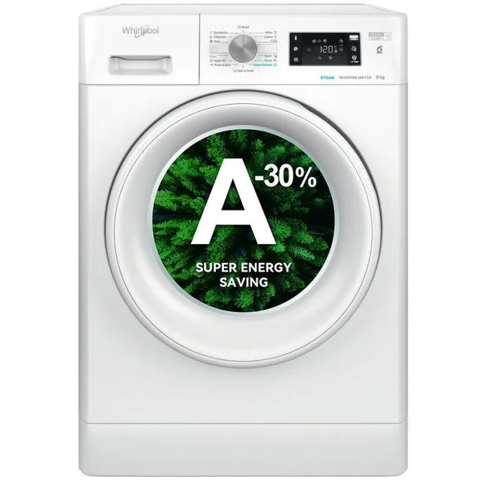 Whirlpool FFB 9489 WV EE wasmachine 9kg 1400T/min Energieklasse A-20%