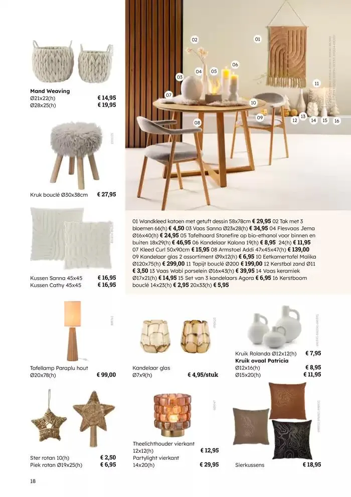 Kerstfolder van 5 november tot 31 december 2024 - folder pagina 18