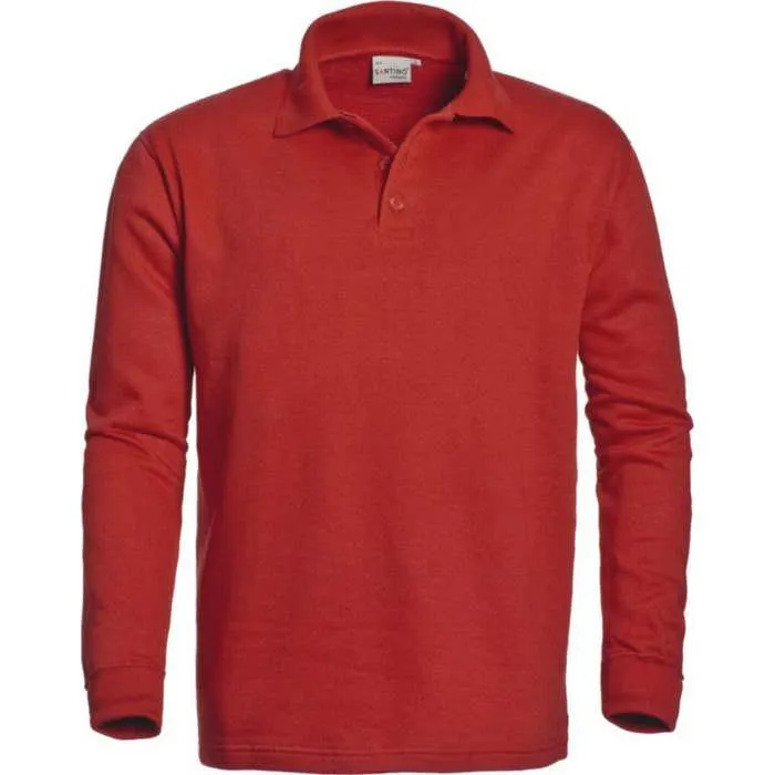 Santino polo Rick Longsleeve Heren