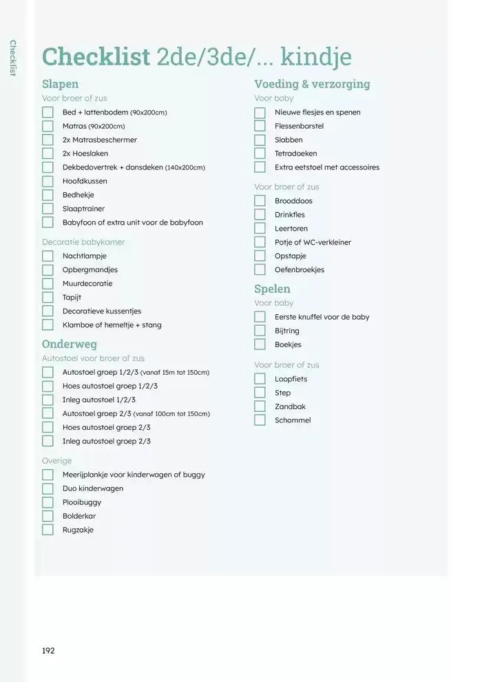 Babycatalogus van 10 februari tot 31 december 2025 - folder pagina 192