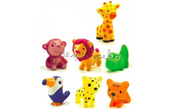 DJ09117 Troopo-Savana diertjes, 7 st
