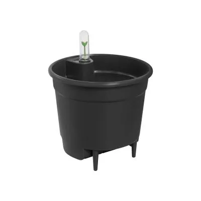 SELF-WATERING INSERT 17CM LIVING BLACK
