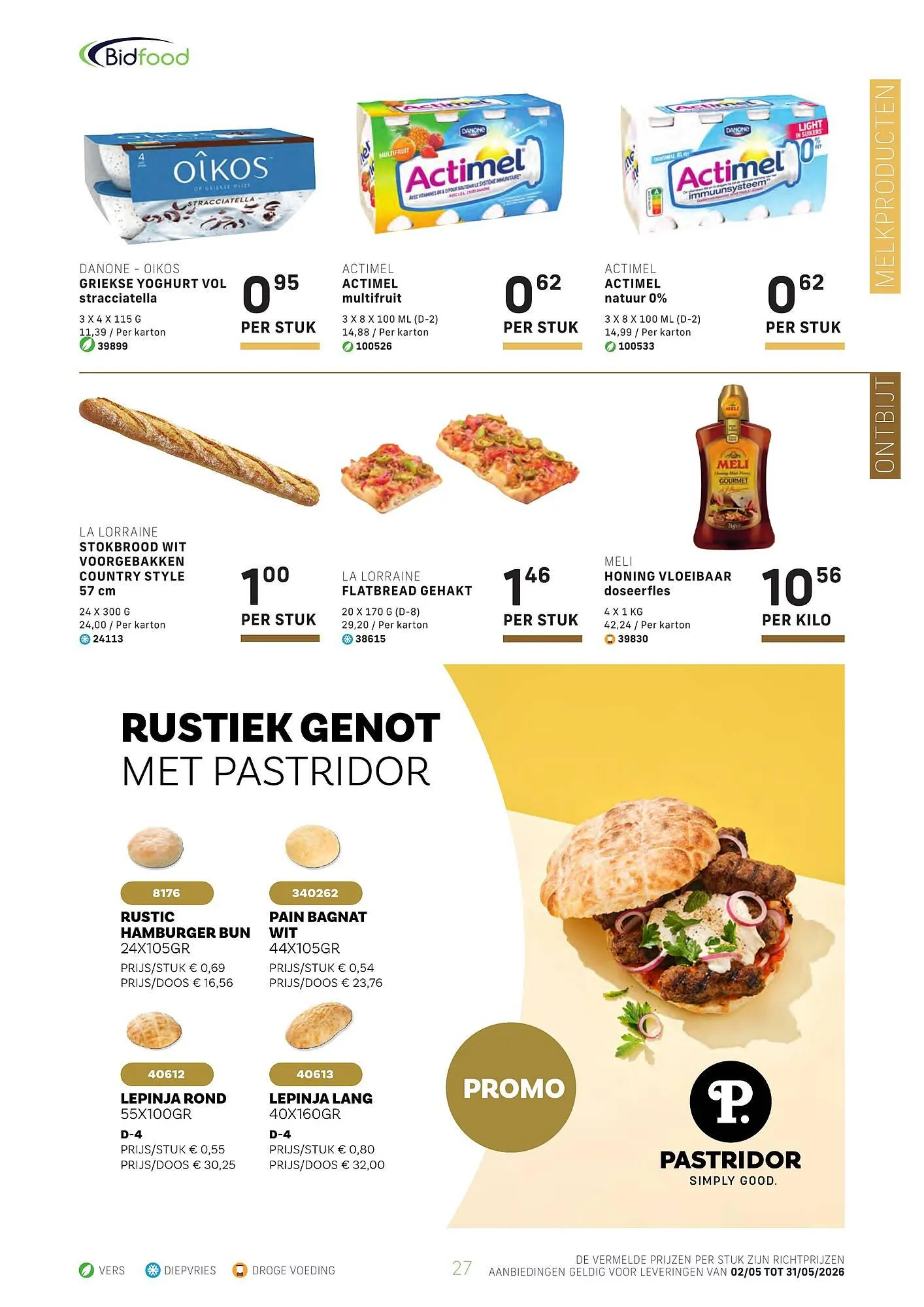 Bidfood folder van 2 mei tot 31 mei 2026 - folder pagina 27