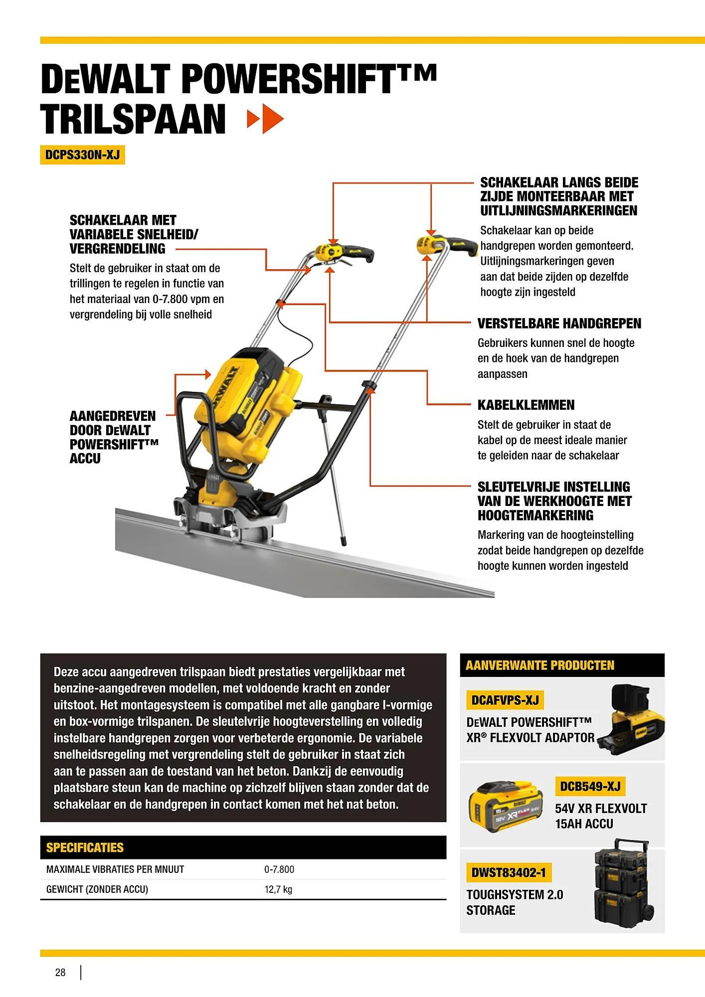 DeWALT folder van 1 september tot 31 december 2025 - folder pagina 28