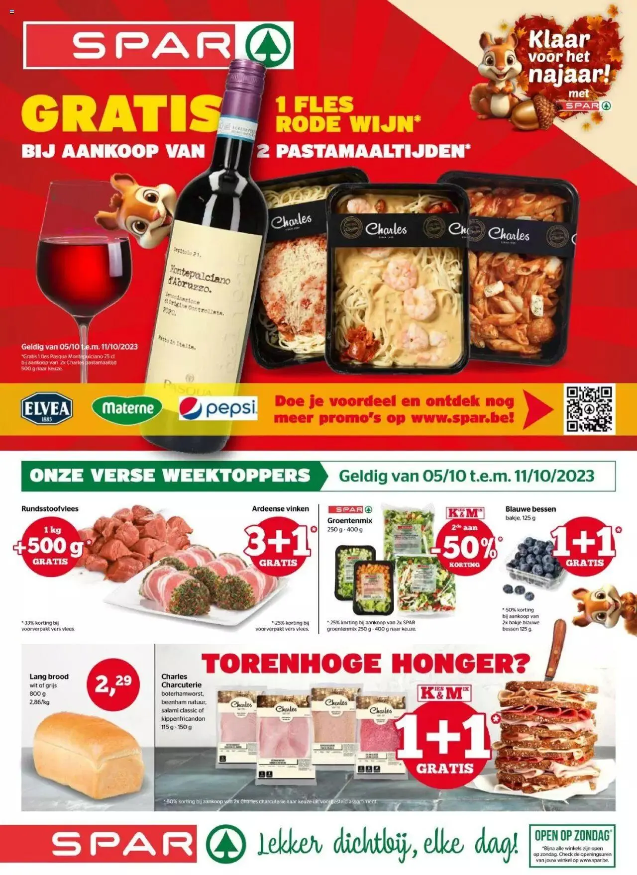 Spar folder van 1 november tot 31 december 2023 - folder pagina 1