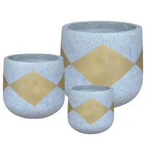 Bloempotten Etival (3-delig)