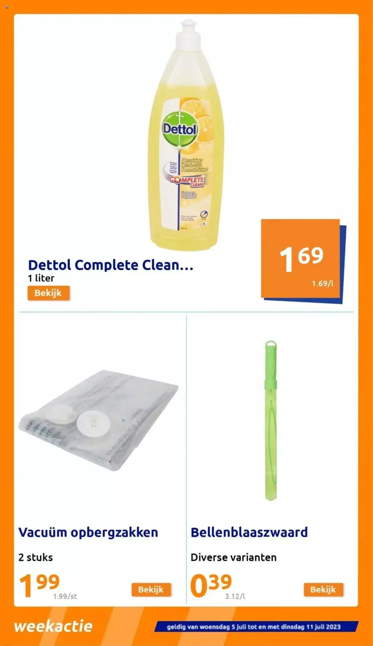 Action - Action folder van 11 juli tot 31 december 2023 - folder pagina 11