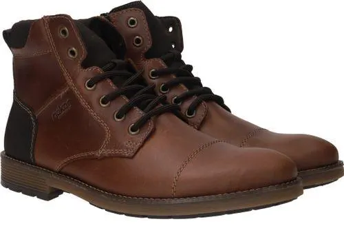 Rieker Veterboots Cognac Heren