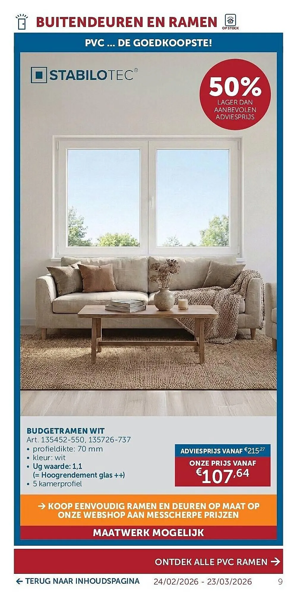 Zelfbouwmarkt folder van 24 februari tot 23 maart 2026 - folder pagina 9