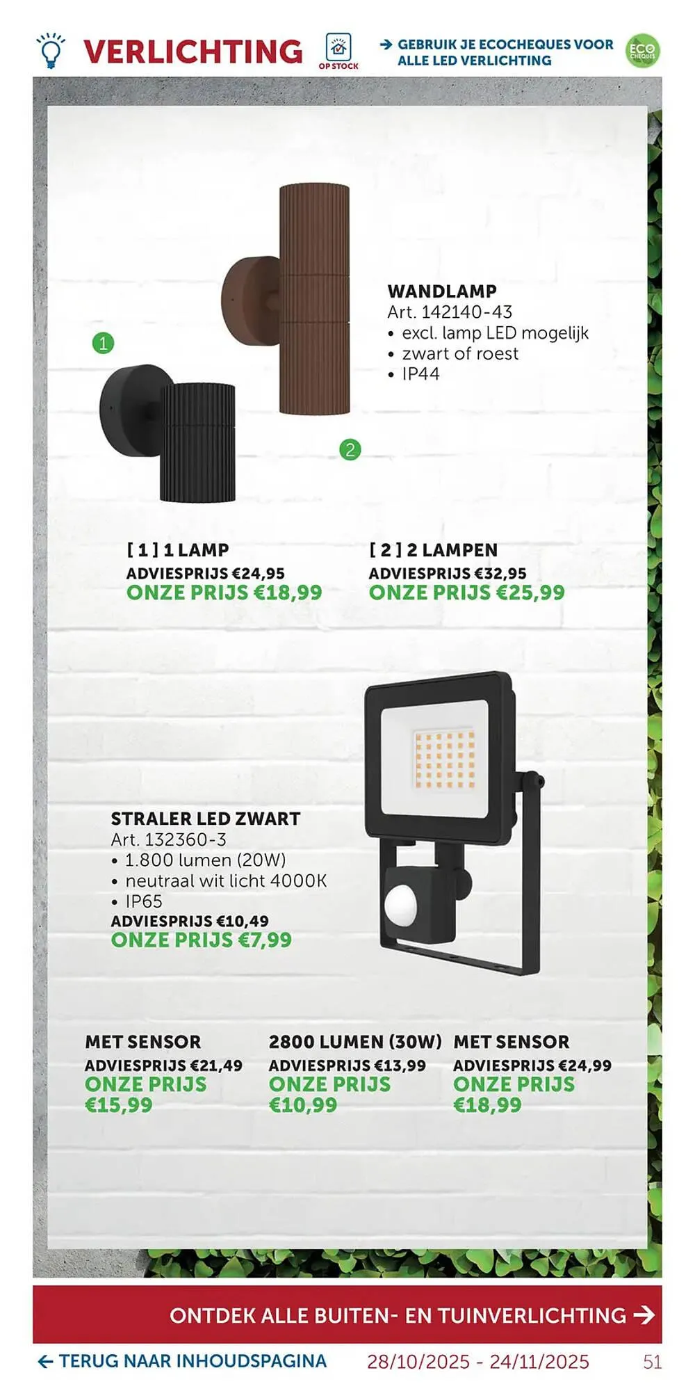 Zelfbouwmarkt folder van 28 oktober tot 24 november 2025 - folder pagina 51