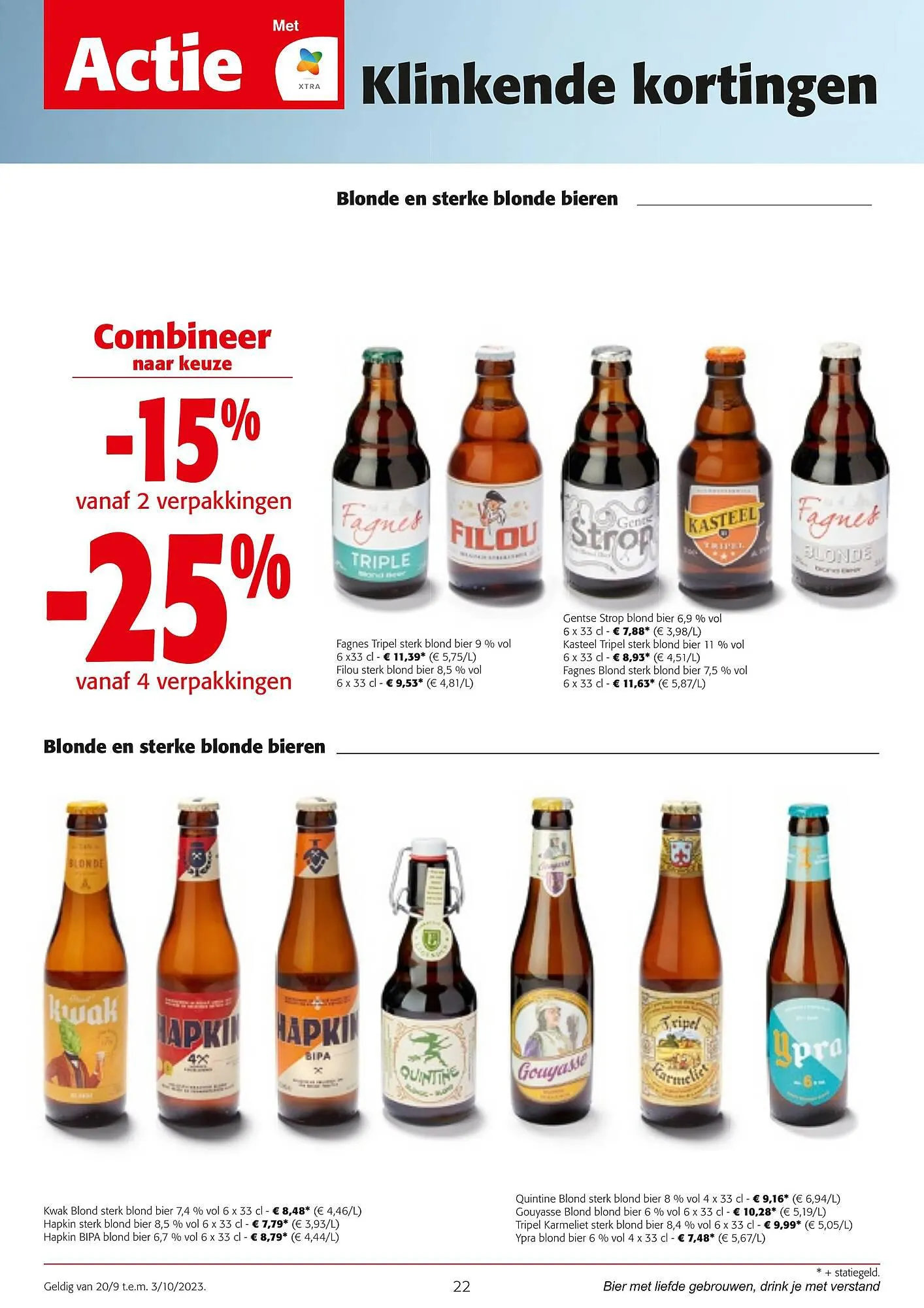 Colruyt folder van 20 september tot 3 oktober 2023 - folder pagina 22